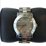 Marc Jacobs Amy Grey Dial Grey Steel Strap Watch for Women - MBM3196 Authentic Buy Shop Now