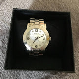 Marc Jacobs Amy White Dial Silver Steel Strap Watch for Women - MBM3054 Authentic Buy Shop Now