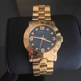 Marc Jacobs Amy Green Dial Gold Steel Strap Watch for Women - MBM8619 Authentic Buy Shop Now