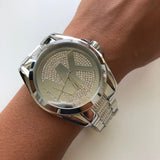 Michael Kors Bradshaw Silver Dial Silver Stainless Steel Strap Watch for Women - MK6486 Authentic Buy Shop Now