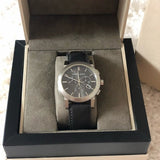 Burberry The City Grey Dial Black Leather Strap Watch for Men - BU9362 Authentic Buy Shop Now