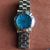 Marc Jacobs Amy Blue Dial Silver Steel Strap Watch for Women - MBM3272 Authentic Buy Shop Now