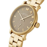 Marc Jacobs Baker Brown Dial Gold Steel Strap Watch for Women - MBM8631 Authentic Buy Shop Now
