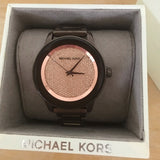 Michael Kors Kinley Brown Dial Brown Steel Strap Watch for Women - MK6245 Authentic Buy Shop Now
