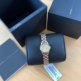 Marc Jacobs Henry Dinky Gold Dial Gold Steel Strap Watch for Women - MBM3199 Authentic Buy Shop Now