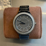 Michael Kors Kerry Gunmetal Dial Steel Strap Watch for Women - MK3410 Authentic Buy Shop Now