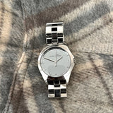 Marc Jacobs Henry Silver Dial Silver Steel Strap Watch for Women - MBM3210 Authentic Buy Shop Now
