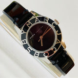 Marc Jacobs Blade Black Dial Black Leather Strap Watch for Women - MBM1159 Authentic Buy Shop Now