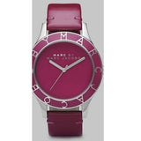 Marc Jacobs Blade Red Dial Red Leather Strap Watch for Women - MBM1157 Authentic Buy Shop Now