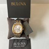Bulova Classic Multi Function Silver Dial Two Tone Steel Strap Watch for Men - 98C142 Authentic Buy Shop Now