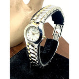 Bulova Classic White Dial Two Tone Steel Strap Watch for Women - 98T84 Authentic Buy Shop Now