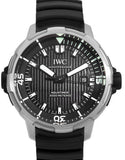 IWC Aquatimer Automatic 2000 Black Dial Black Rubber Strap Watch for Men - IW358002 Authentic Buy Shop Now