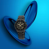 Michael Kors Bayville Chronograph Black Dial Black Steel Strap Watch For Men - MK8750 Authentic Buy Shop Now