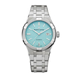 Maurice Lacroix Aikon Automatic Sky Blue Dial Silver Steel Strap Watch For Men - AI6008-SS00F-431-C Authentic Buy Shop Now