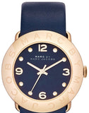 Marc Jacobs Blade Blue Dial Blue Leather Strap Watch for Women - MBM1224 Authentic Buy Shop Now