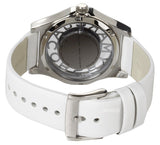 Marc Jacobs Henry Skeleton White Dial White Leather Strap Watch for Women - MBM1241 Authentic Buy Shop Now