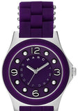 Marc Jacobs Pelly Purple Dial Purple Silicone Strap Watch for Women - MBM2538 Authentic Buy Shop Now