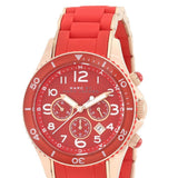 Marc Jacobs Rock Chronograph Red Dial Red Silicone Strap Watch for Women - MBM2577 Authentic Buy Shop Now