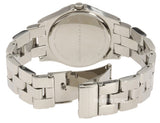 Marc Jacobs Henry Diamonds White Dial Silver Steel Strap Watch for Women - MBM3044 Authentic Buy Shop Now