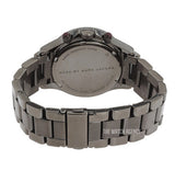 Marc Jacobs Rock Chronograph Gunmetal Grey Dial Grey Steel Strap Watch for Men - MBM3160 Authentic Buy Shop Now