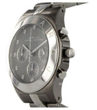 Marc Jacobs Blade Chronograph Black Dial Two Tone Steel Strap Watch for Women - MBM3179 Authentic Buy Shop Now