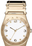 Marc Jacobs Amy White Dial Gold Steel Strap Watch for Women - MBM8519 Authentic Buy Shop Now