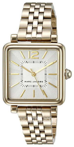 Marc Jacobs Vic Silver Dial Gold Steel Strap Watch for Women - MJ3462 Authentic Buy Shop Now
