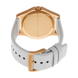 Marc Jacobs Baby Dave White Dial White Leather Strap Watch for Women - MBM1260 Authentic Buy Shop Now