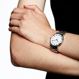Marc Jacobs Marc White Dial Silver Steel Strap Watch for Women - MBM3420 Authentic Buy Shop Now