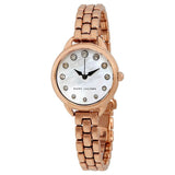 Marc Jacobs Betty Mother of Pearl White Dial Rose Gold Steel Strap Watch for Women - MJ3511 Authentic Buy Shop Now