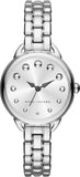 Marc Jacobs Betty White Dial Silver Steel Strap Watch for Women - MJ3497 Authentic Buy Shop Now