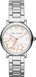 Marc Jacobs Classic White Dial Silver Steel Strap Watch for Women - MJ3591 Authentic Buy Shop Now