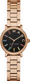 Marc Jacobs Roxy Black Dial Rose Gold Steel Strap Watch for Women - MJ3569 Authentic Buy Shop Now