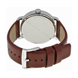 Marc Jacobs Fergus White Dial Brown Leather Strap Watch for Men - MBM5080 Authentic Buy Shop Now