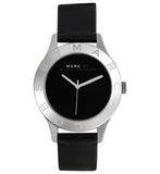 Marc Jacobs Blade Black Dial Black Leather Strap Watch for Women - MBM1205 Authentic Buy Shop Now