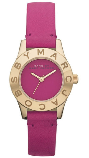 Marc Jacobs Purple Dial Purple Leather Strap Watch for Women - MBM1209 Authentic Buy Shop Now