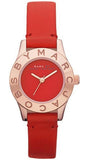 Marc Jacobs Blade Red Dial Red Leather Strap Watch for Women - MBM1210 Authentic Buy Shop Now