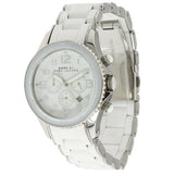 Marc Jacobs Rock White Dial White Silicone Strap Watch for Women - MBM2545 Authentic Buy Shop Now