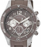 Marc Jacobs Rock Chronograph Grey Dial Grey Silicone Strap Watch for Women - MBM2595 Authentic Buy Shop Now