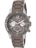 Marc Jacobs Rock Chronograph Grey Dial Grey Silicone Strap Watch for Women - MBM2595 Authentic Buy Shop Now