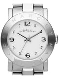 Marc Jacobs Amy Silver Dial Silver Steel Strap Watch for Women - MBM3181 Authentic Buy Shop Now