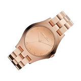 Marc Jacobs Henry Rose Gold Dial Rose Gold Steel Strap Watch for Women - MBM3212 Authentic Buy Shop Now