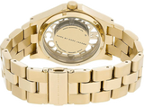 Marc Jacobs Henry Skeleton Gold Dial Gold Steel Strap Watch for Women - MBM3263 Authentic Buy Shop Now