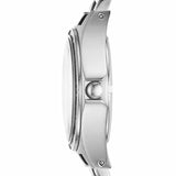 Marc Jacobs Henry Transparent Silver Dial Silver Steel Strap Watch for Women - MBM3337 Authentic Buy Shop Now