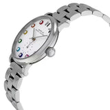 Marc Jacobs Baker Dexter White Dial Silver Steel Strap Watch for Women - MBM3423 Authentic Buy Shop Now