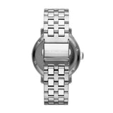 Marc Jacobs Fergus Black Dial Silver Steel Strap Watch for Men - MBM5075 Authentic Buy Shop Now