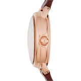 Marc Jacobs Betty White Dial Brown Leather Strap Watch for Women - MJ1481 Authentic Buy Shop Now