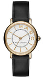 Marc Jacobs Roxy White Dial Black Leather Strap Watch for Women - MJ1537 Authentic Buy Shop Now