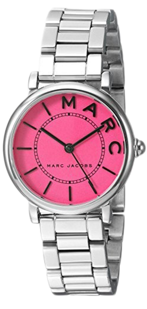 Marc Jacobs Roxy Pink Dial Silver Steel Strap Watch for Women - MJ3528 Authentic Buy Shop Now