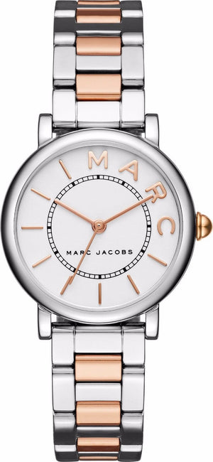 Marc Jacobs Roxy Silver Dial Two Tone Steel Strap Watch for Women - MJ3551 Authentic Buy Shop Now